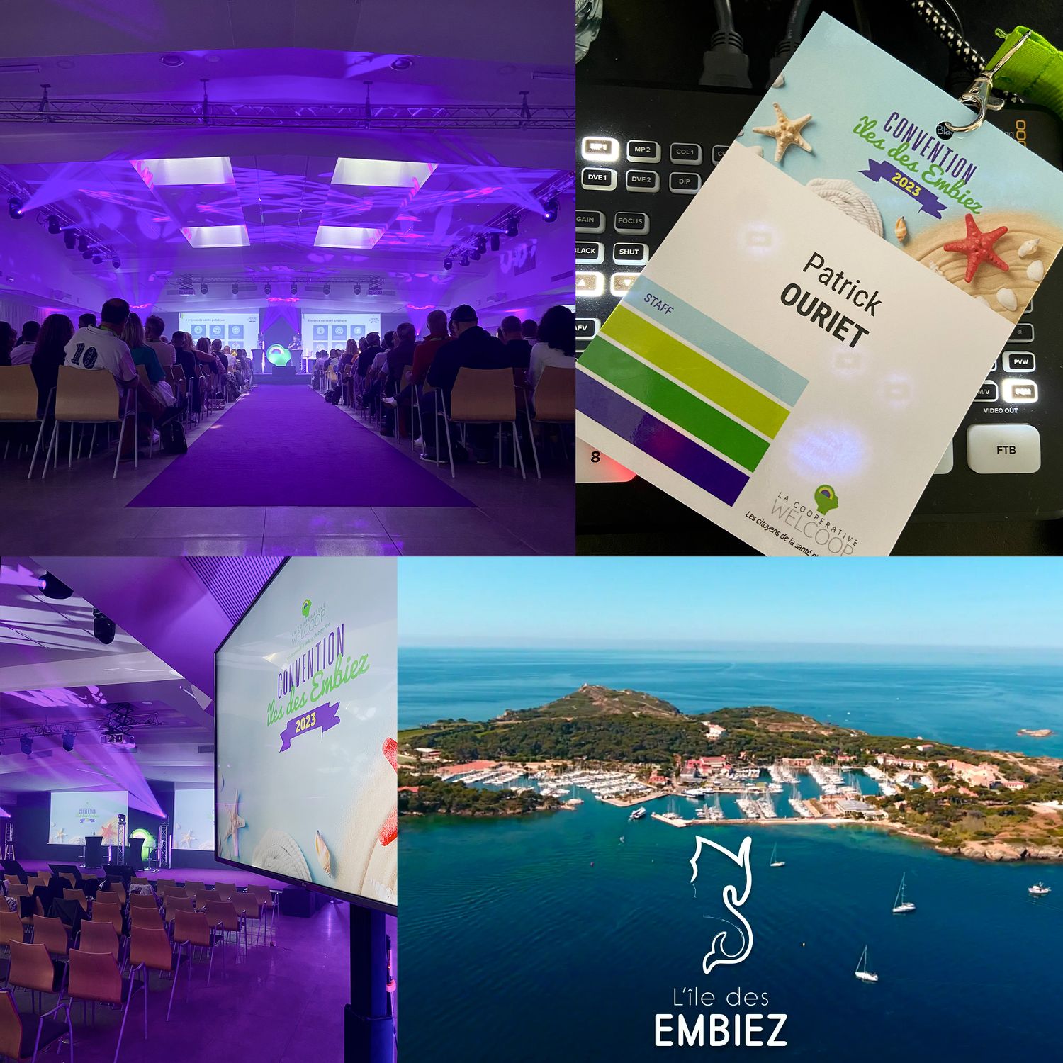 DIRECTION ARTISTIQUE - RÉALISATION LIVE - WELCOOP 2023